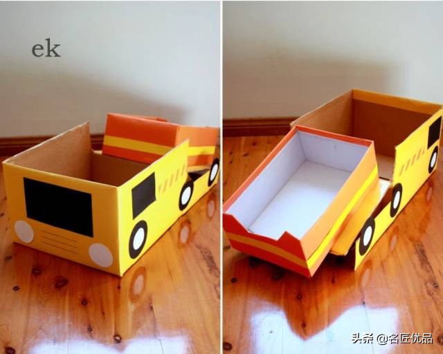 小班手工课制作小汽车,学校开展有趣的手工制作