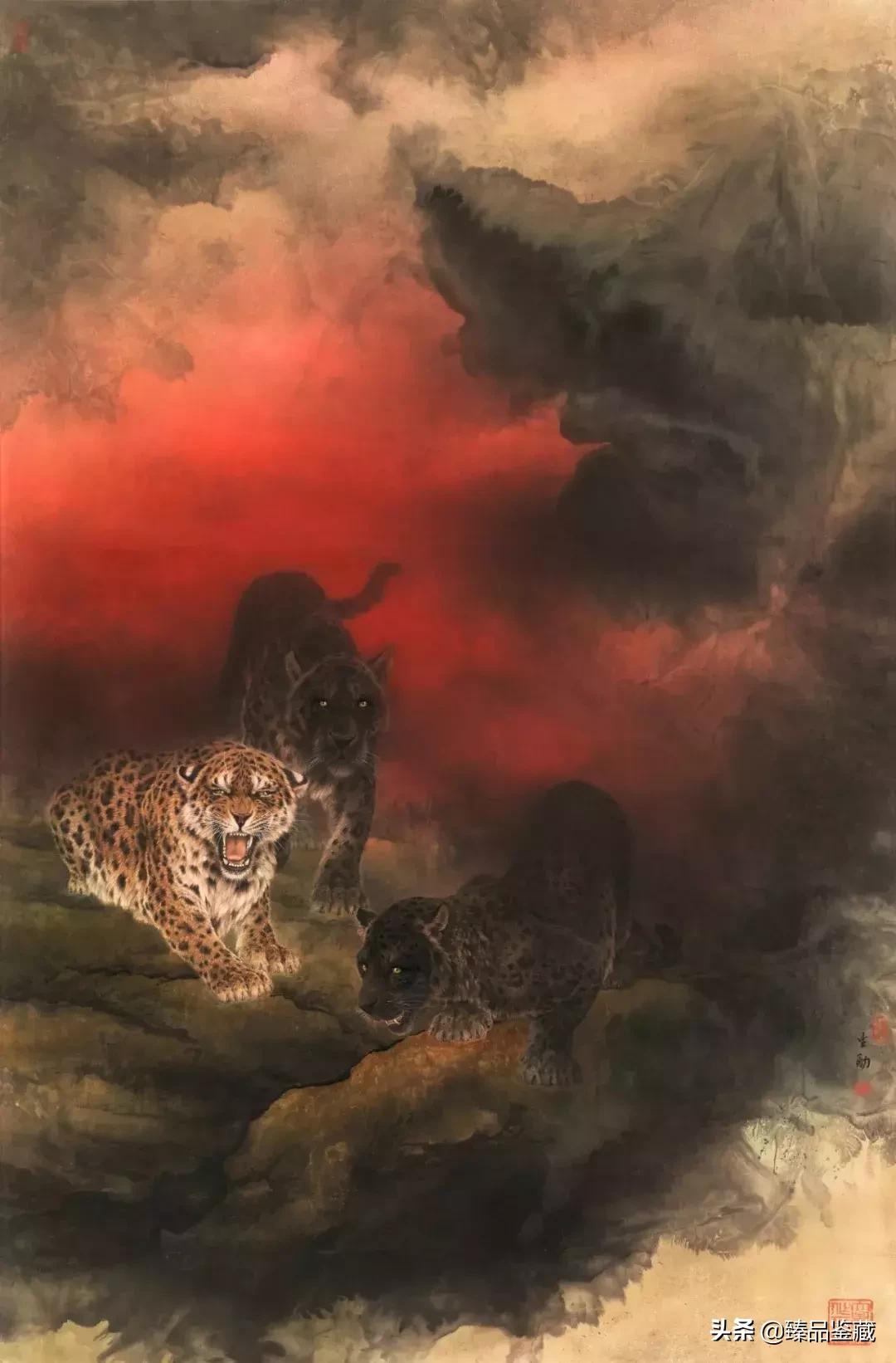 他是继刘继卣后有一画走兽而得名的当代画家