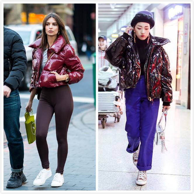 这个冬天穿羽绒服试试会反光的吧,个性还帅气,穿再厚也能酷酷的