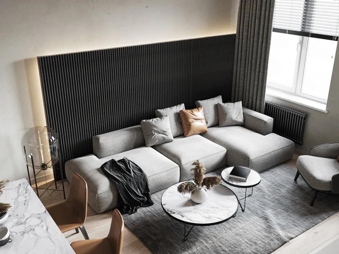 客厅装修设计高级感大气,客厅极简高级感设计