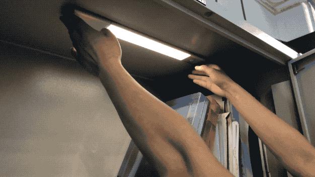 房间柜子灯带感应灯免布线,免安装橱柜感应灯