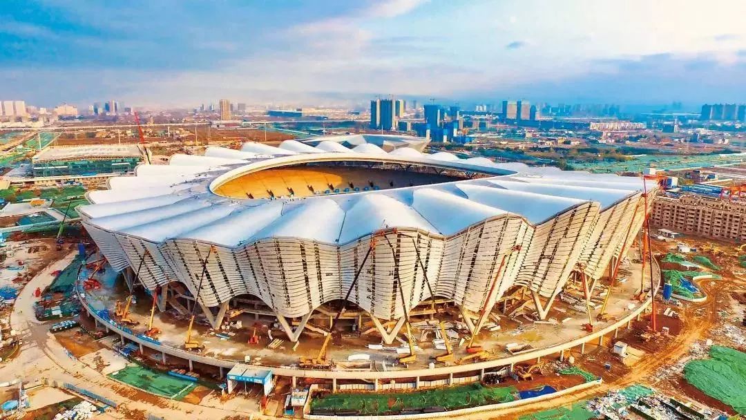 西安奥体中心美景,西安奥体中心体育场座位