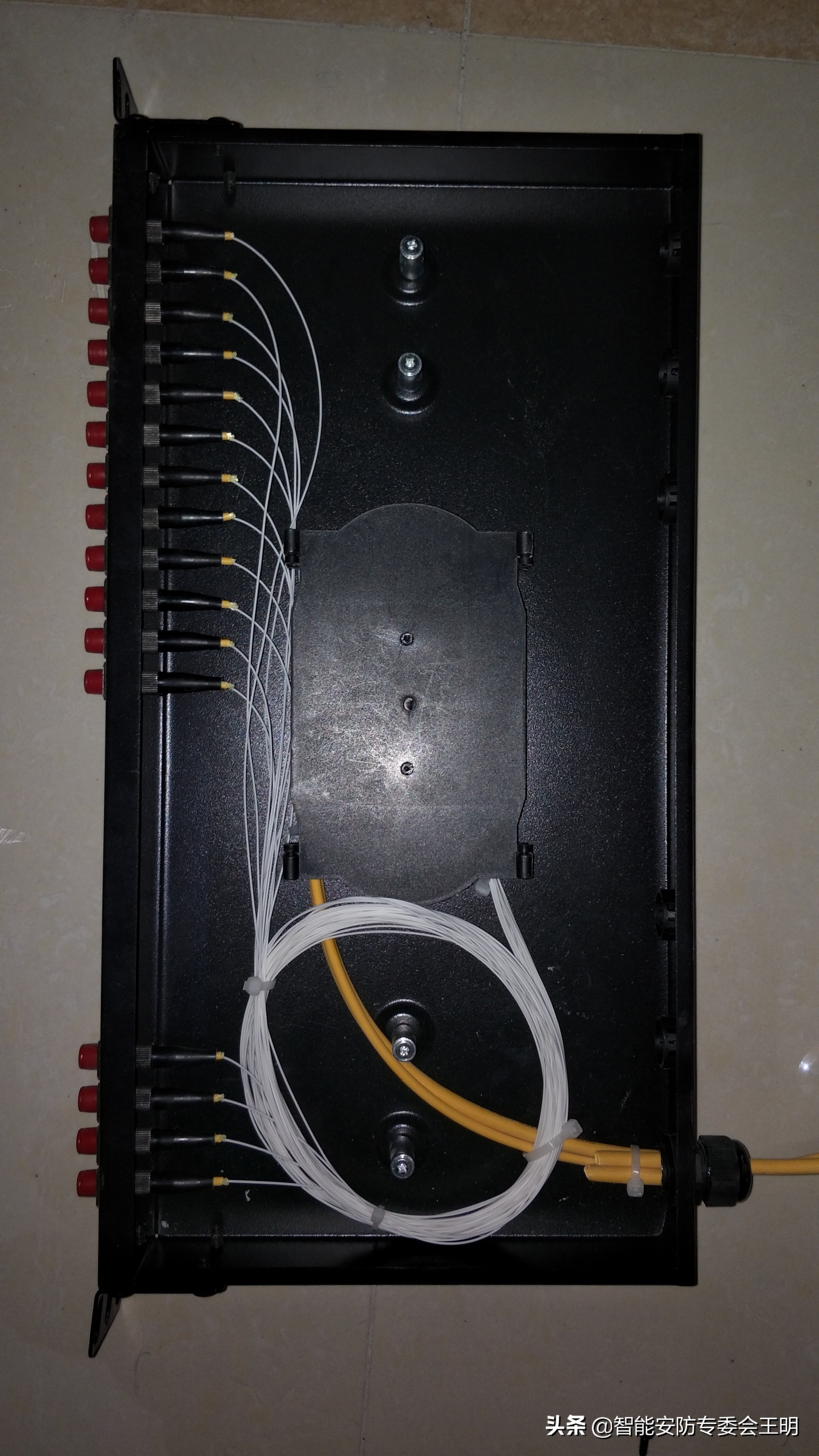 新型光纤熔接施工案例,风电场光纤熔接图纸