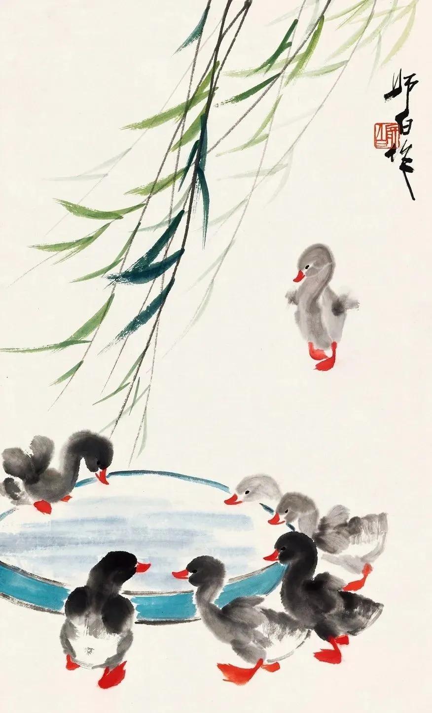 春天到了,一起欣赏十大名家画笔下的“春”