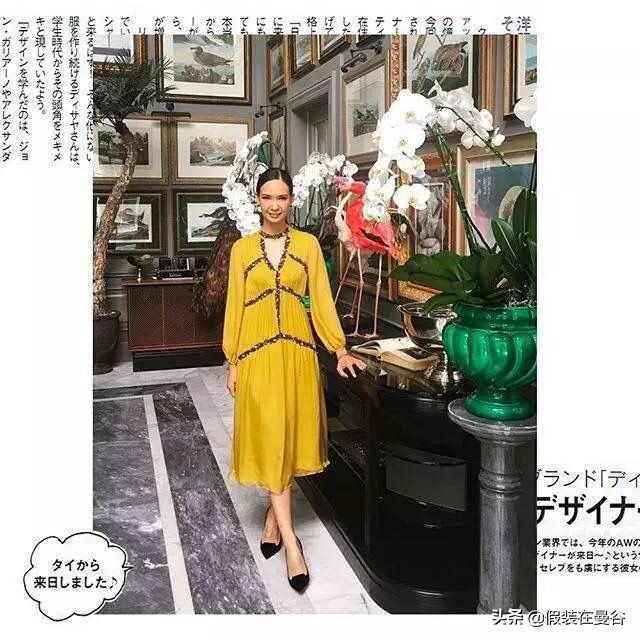 泰国女星穿搭品牌推荐,泰国明星服装女装