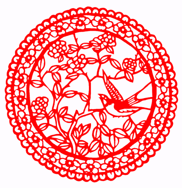 剪纸窗花儿童手工,民俗剪纸图案大全