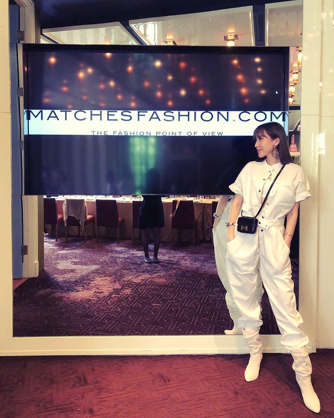 林志颖老婆晒时尚穿搭,林志颖老婆晒名牌包