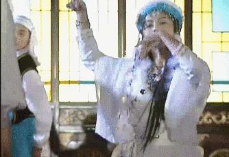 热巴古装舞蹈刘诗诗,热巴刘诗诗红毯展民族风韵