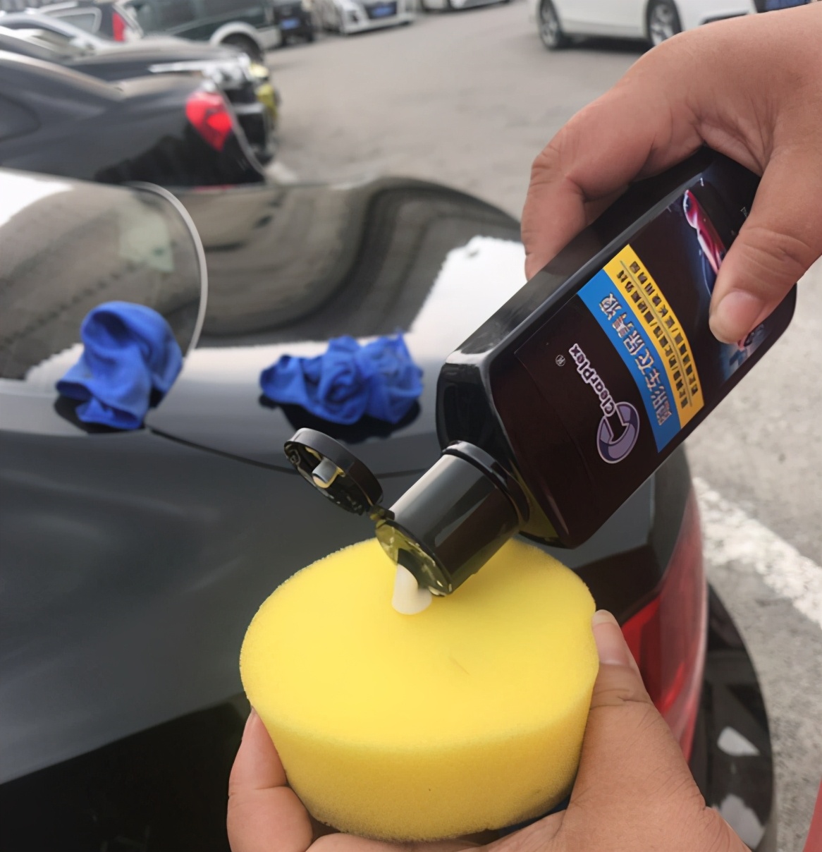 贴了隐形车衣用什么车衣光亮如新,隐形车衣发黄养护需要什么