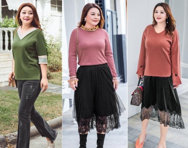 150微胖显高显瘦穿搭,150斤矮个子穿搭学生潮流显高显瘦