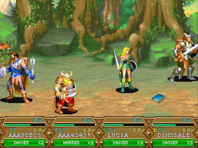 那些可以四人玩的街机游戏，不怕虎一样的敌人