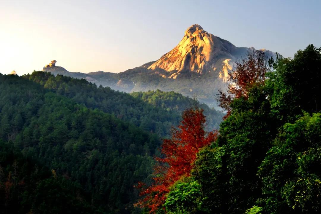 云髻山秋天图片,云髻山有雾凇吗