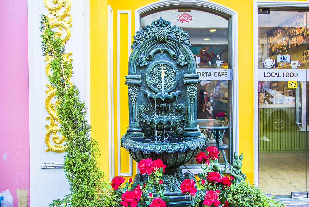 普吉岛南洋风情普吉老街,泰国普吉岛风情街