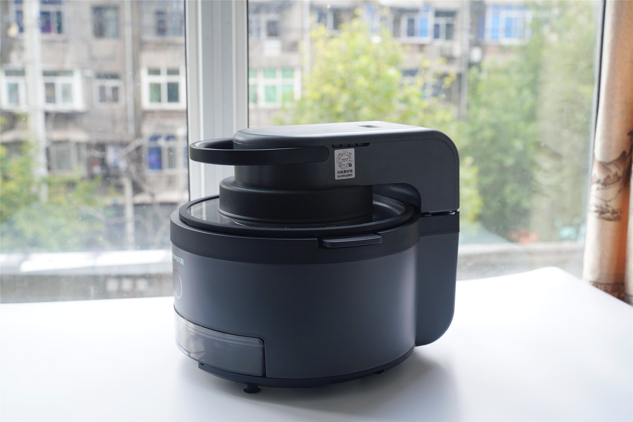 九阳蒸烤箱空气炸锅一体,九阳蒸烤炸一体空气炸锅使用