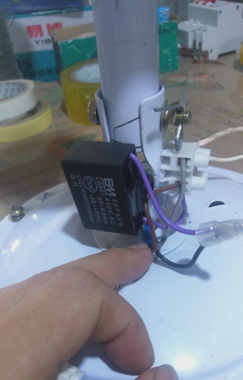 吊扇铁壳电容,铁吊扇调速器