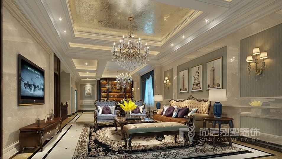 内江金科王府107平方装修效果图,苏州新区金科王府别墅