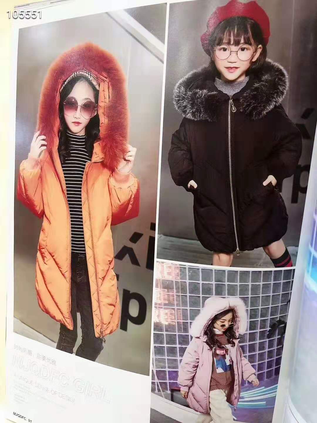 大风车童装尾货直播,大风车羽绒服童装批发