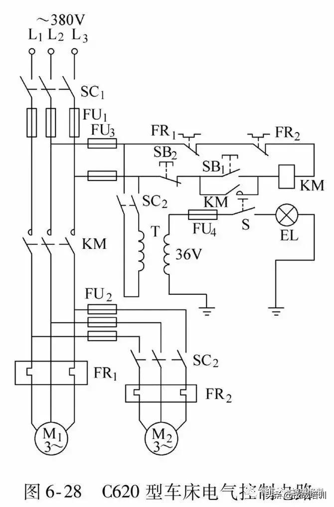 从零开始看懂电气电路图,电气电路图跟普通电路图