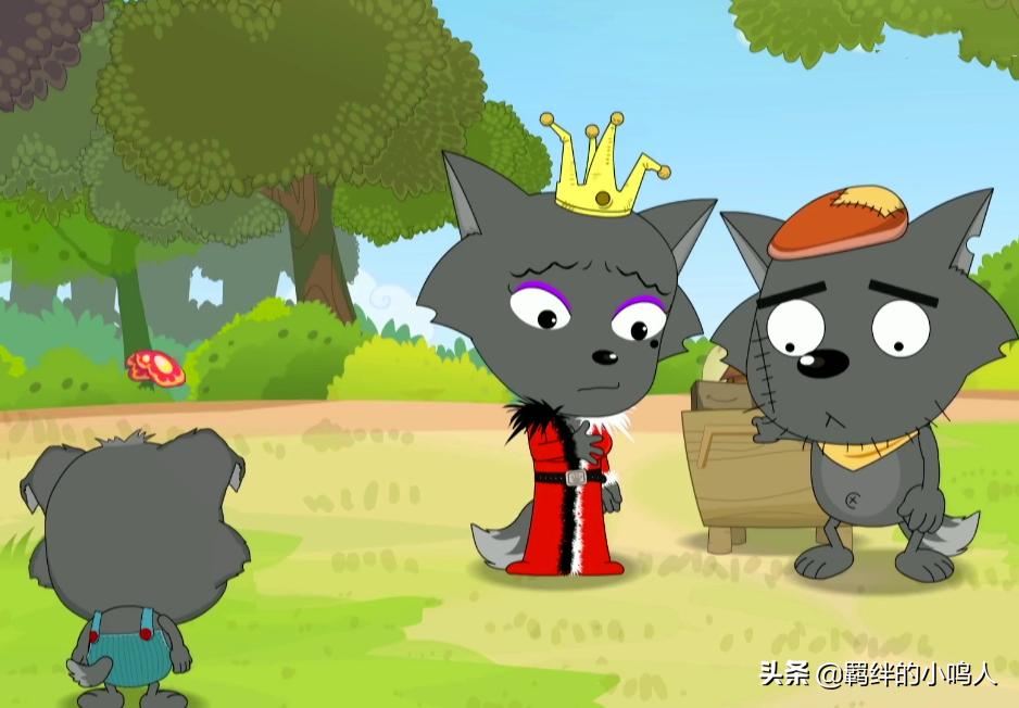 喜羊羊与灰太狼背后的故事动画,喜羊羊动画灰太狼真的是狼王吗