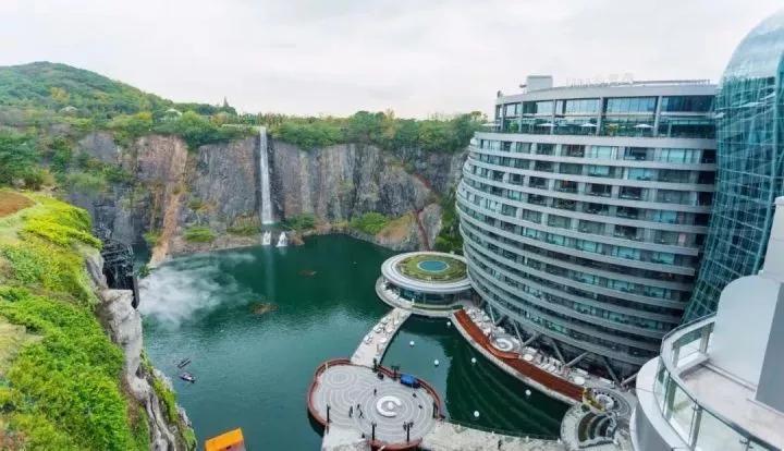 世界十大奇迹建筑上海深坑酒店,世界十大建筑奇迹之上海深坑酒店