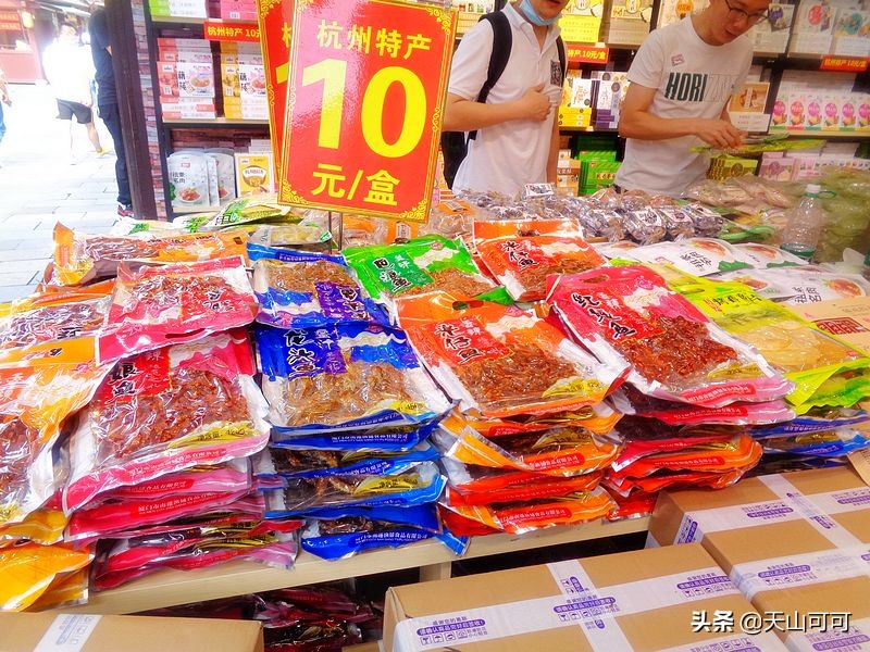 杭州的知名古街南宋御街,来杭州一定要来千年古道南宋御街