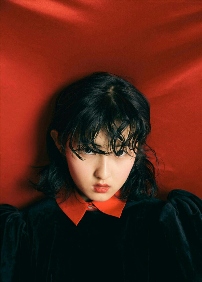 少女的发型,小妹妹去剪张子枫发型