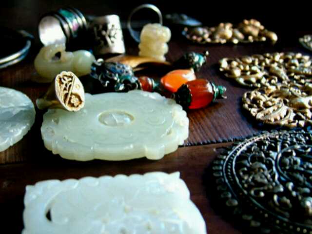 古代的戒指是什么样子的,古代的紫银戒指