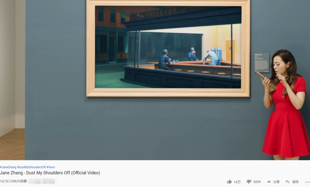 张靓颖惊呆国外海豚音,张靓颖mv世界名画获奖分析