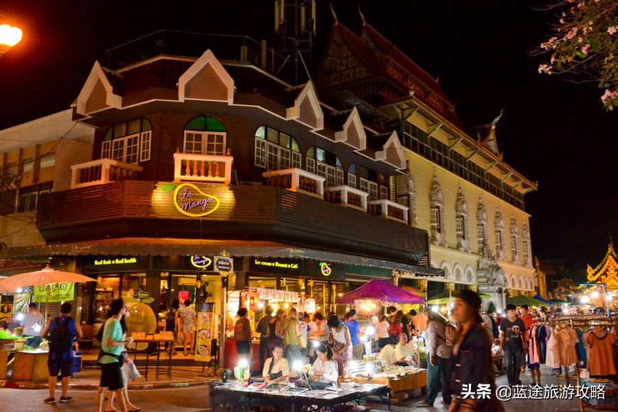 有史以来最大的夜市清迈夜市,泰国清迈购物攻略美食