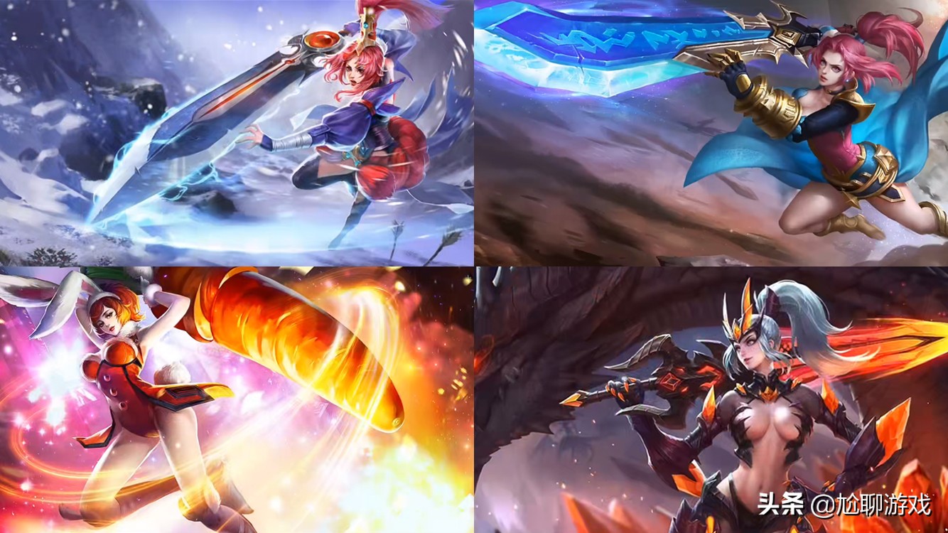 王者荣耀89款老版英雄海报汇总：回顾最原始的“玉女”与“糙汉”