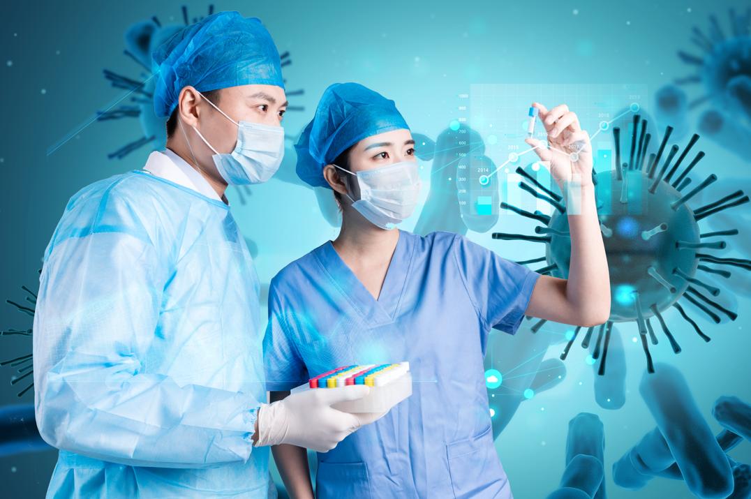 新型冠状病毒海报ps,冠状病毒宣传画报ps