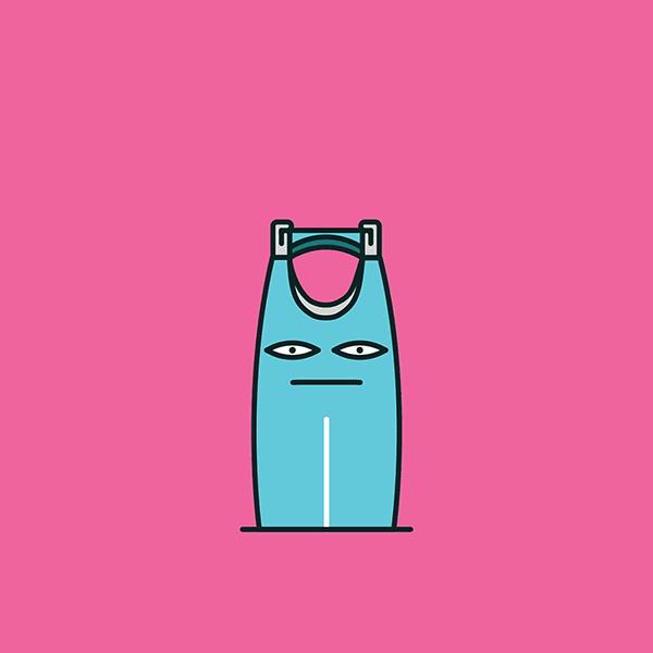 重庆城市旅游地标插画设计,展览设计灵感建筑插画作品