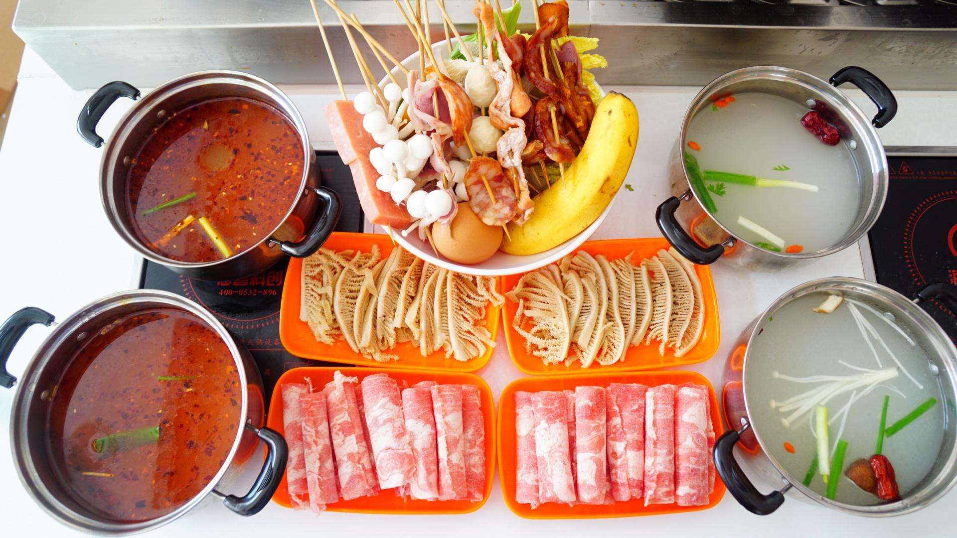 旋转小火锅创业包教全套技术配方,旋转小火锅详细配方