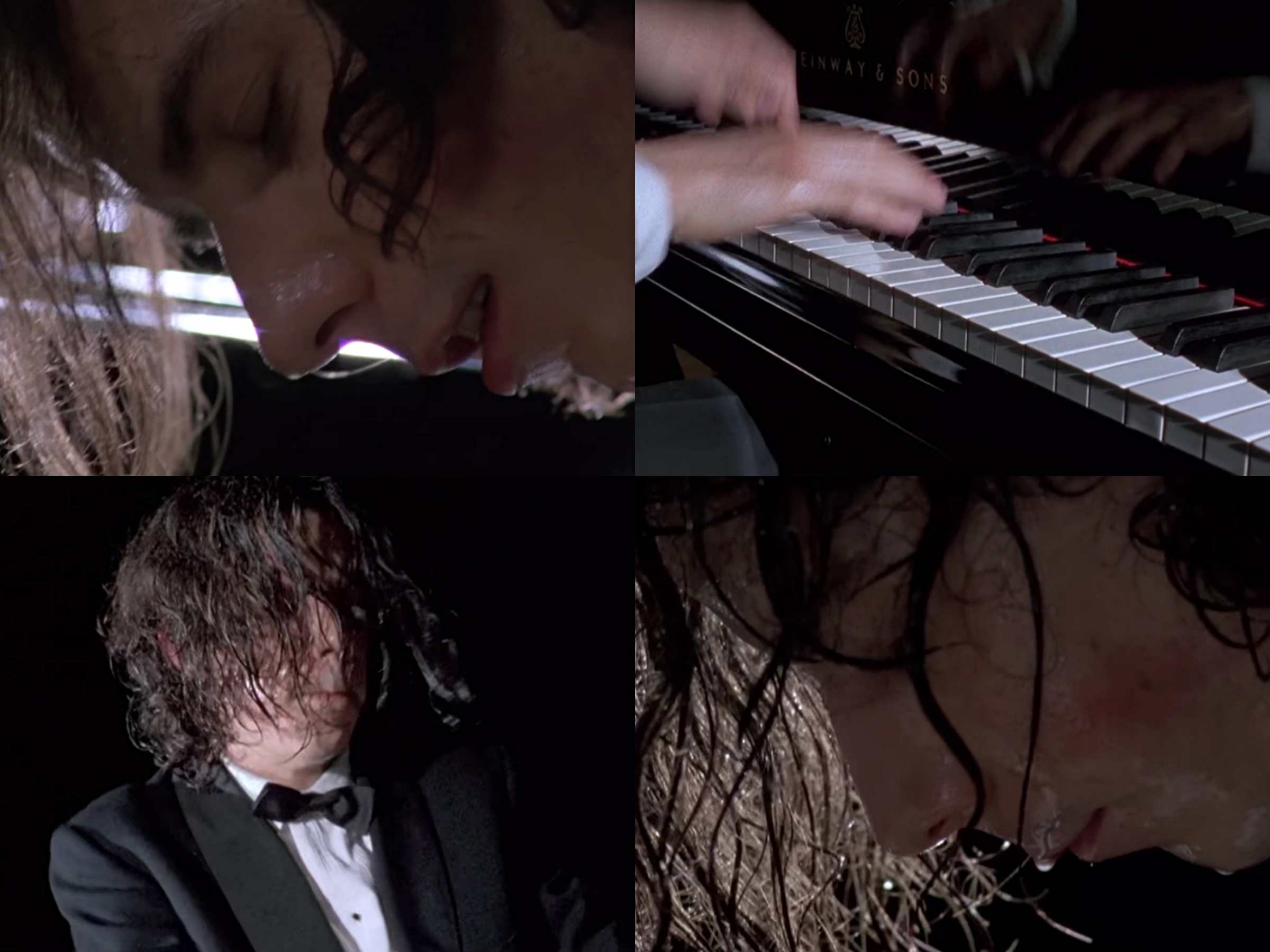 创伤与疯狂交织般的演奏，仿佛明天不再来，却拥有《闪亮的风采》