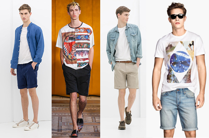 穿短裤阳光帅气男生,小学生男生夏天穿的短裤