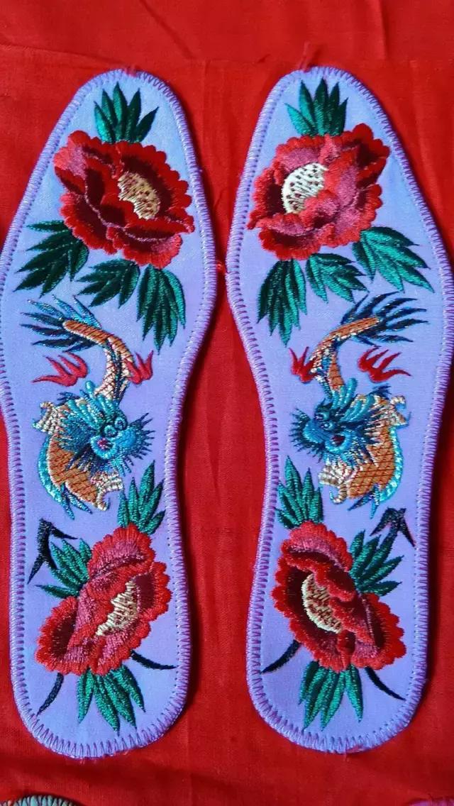 好看的刺绣鞋垫图案大全,刺绣鞋垫100种图片