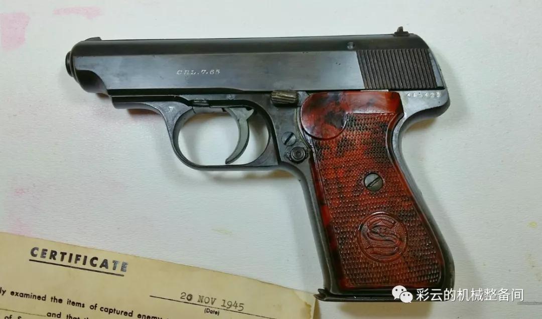 绍尔38型手枪,二战绍尔38手枪