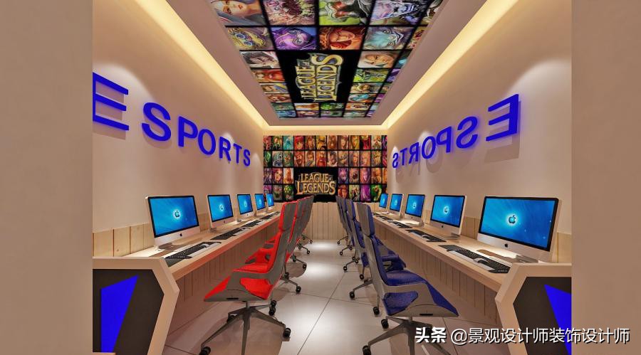 网咖设计效果图,网咖设计图哪找