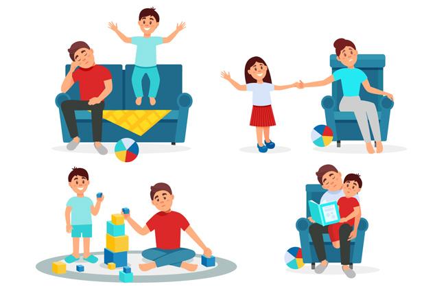 疫情期间儿童亲子互动小游戏,幼儿亲子游戏家庭互动躲避病毒