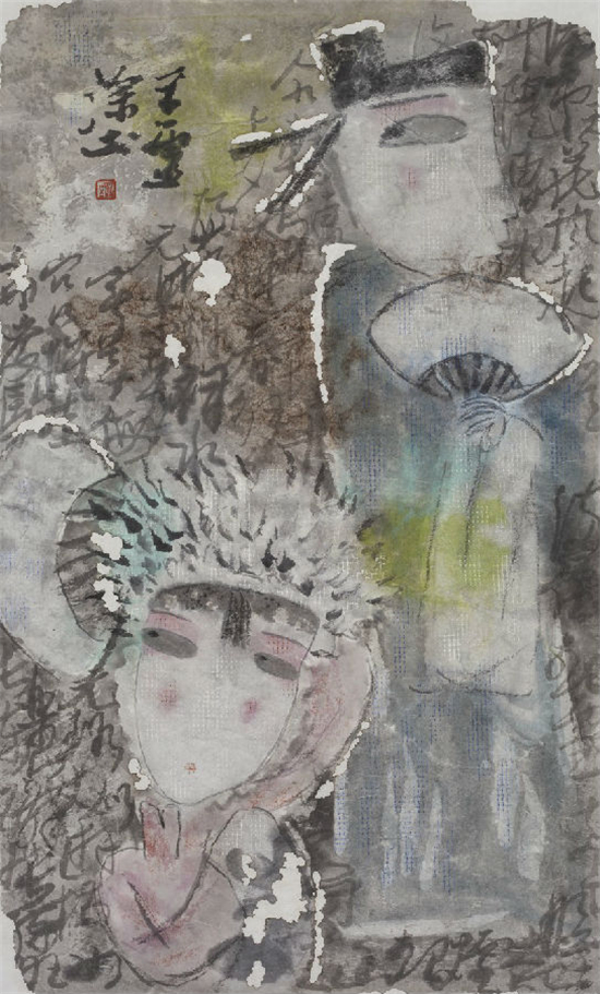 台一台台——王子虚戏画作品展即将在北京798隆重开幕