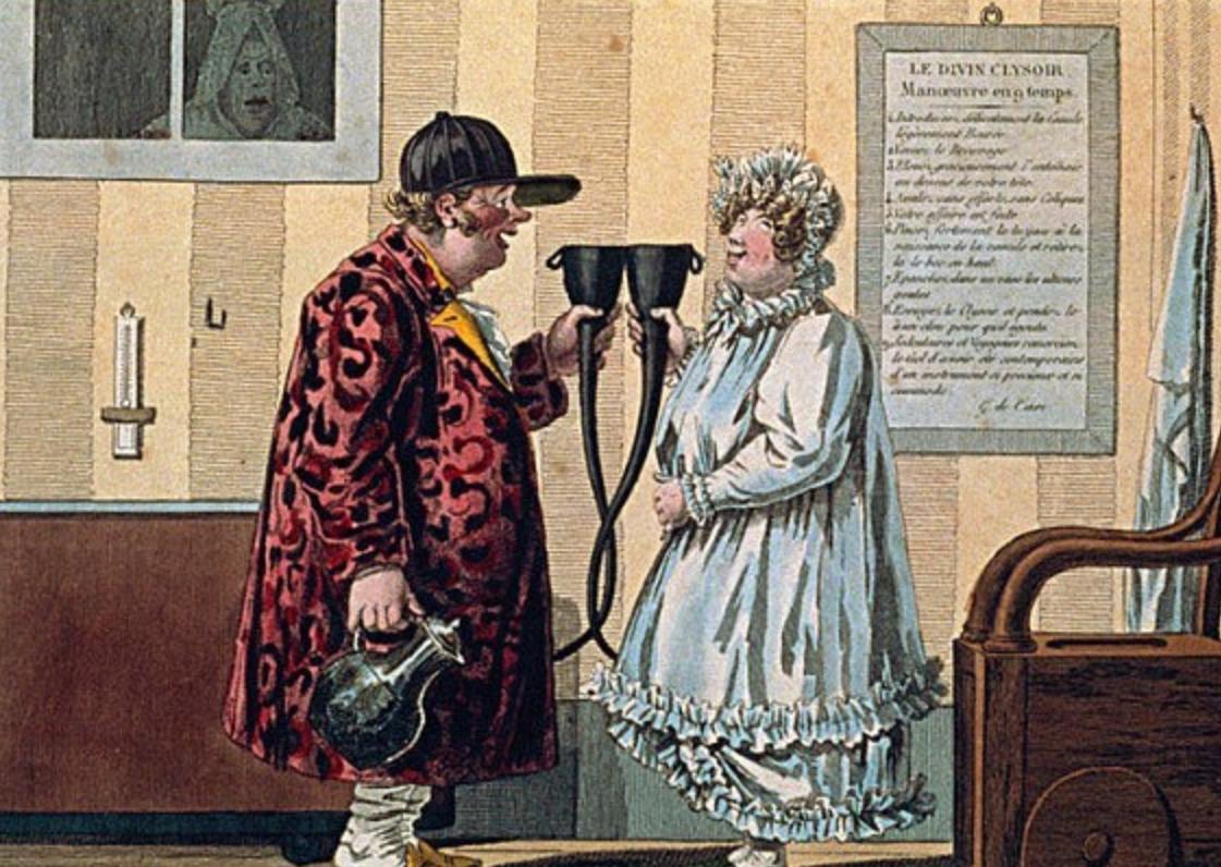 灌肠法背后的故事,灌肠术的历史