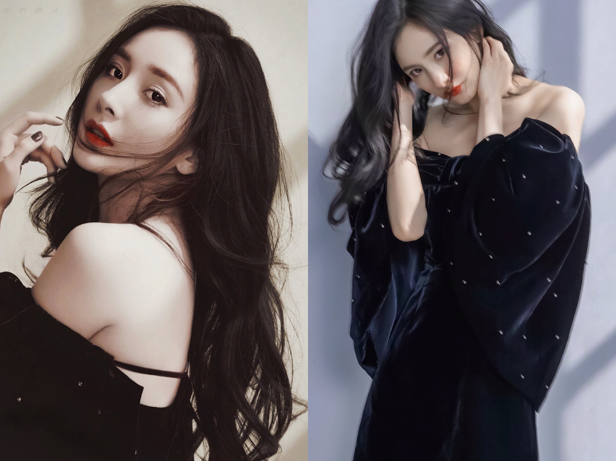 杨幂温柔妩媚眼神,杨幂桃花眼