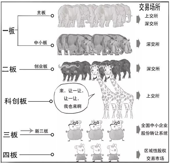 主板创业板科创板新三板中小板,你爱哪一款