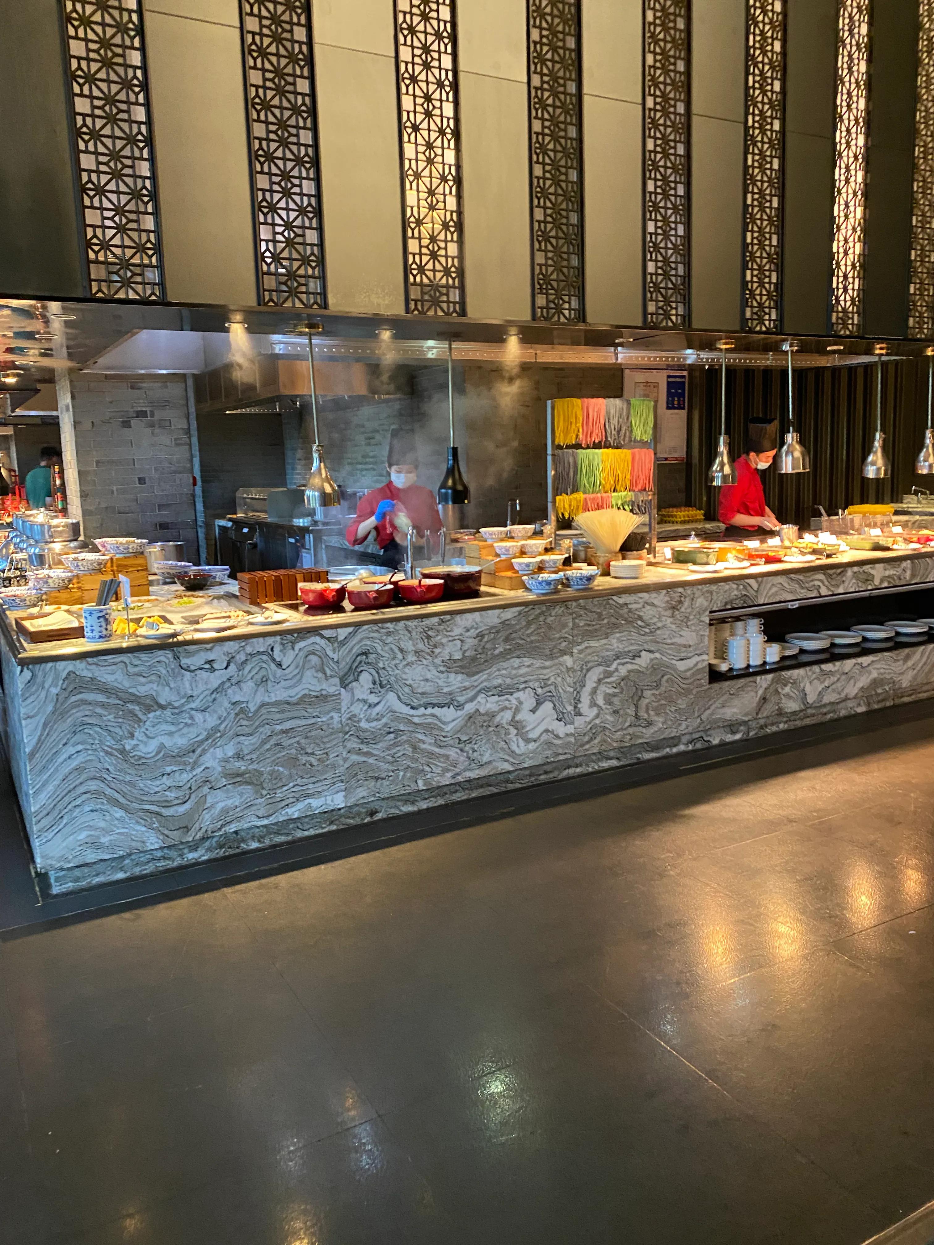 合肥市融创万达文华酒店的自助早餐非常不错，值得细品