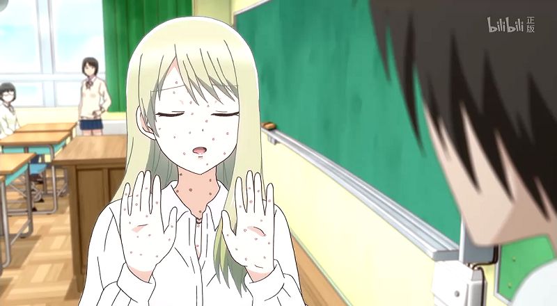 闲聊女高中生的无所事事，莉莉真的对男性过敏？试验结果靠谱么？