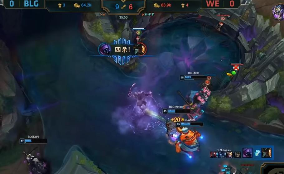 牛逼四杀贾克斯谁玩的,贾克斯对线大佬刀妹