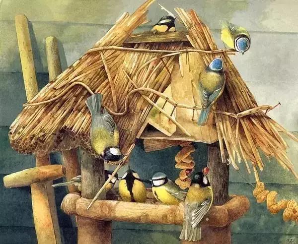 水彩大神之作,国外大师水彩值得一看