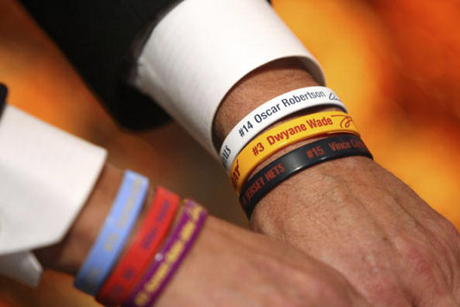 球员手环有什么用,球星戴腕带的作用