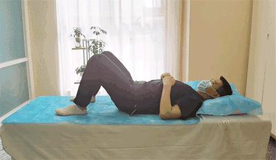 弯腰洗个头腰感觉直不起来,一弯腰就疼直着腰就没事怎么回事