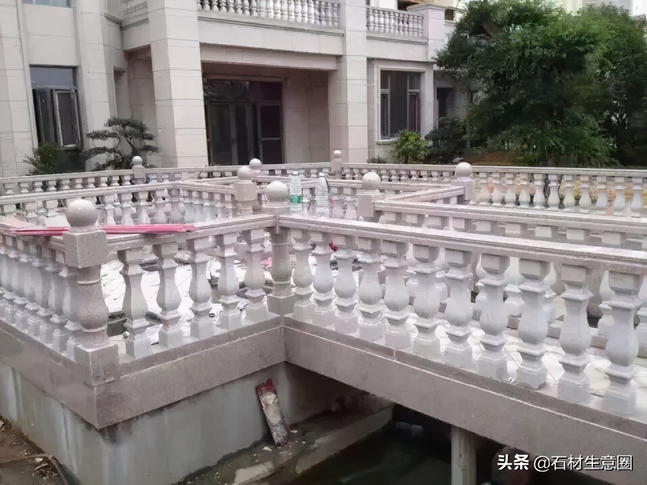 石材栏杆高档,天然石材栏杆样式